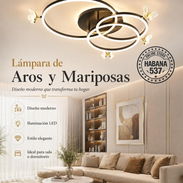 Lámparas de aros y mariposas - Img 55968857