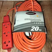 Extensión eléctrica PROEFIX de 20 m Cod:Alofoke - Img 54972293