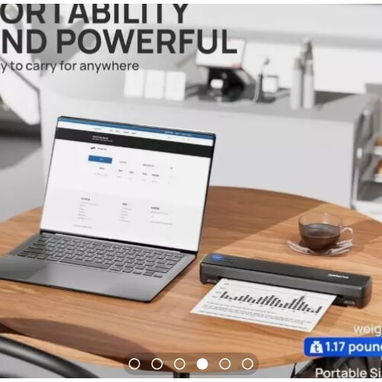 Impresora térmica Polono - D810-Bluetooth o USB-Nueva - Img 116850094