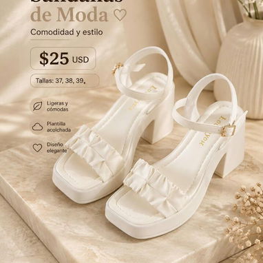 ¡La Mejor Calidad en Zapatos para Mujer!!! - 8/10