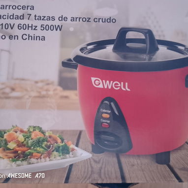 Olla arrocera marca Dell capacidad 7 tazas(110V 60Hz 500w - Img 87849442