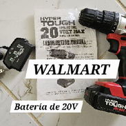 TALADRO ATORNILLADOR INALAMBRICO MARCA HYPER TOUGH DE WALMART - Img 53544518