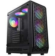 🎁 Chasis Gamer Chasis GAMEMAX Forge✅ 6xFan ARGB, 3xHDD, EATX 280mm, Tempered Glass, 2xUSB, USB-C, Child Lock, 330mm GPU - Img 50142317