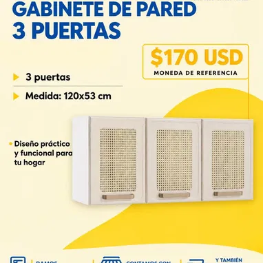 MUEBLE DE BAÑO, GABINETE, ARMARIOS DE COCINA - 4/5