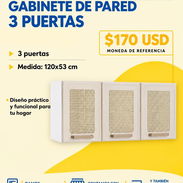 Gabinete de pared de 3 puertas - Img 57819645