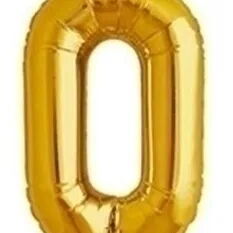 Globos plateado y dorado - 6/10
