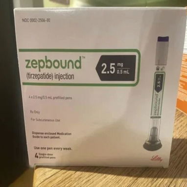 ZEPBOUND TIRZAPATIDE INJECTION 2.5MG AVAILABLE - Img 126616130
