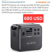 Estaciones BLUETTI AC180 NUEVAS en caja - Img 56882223