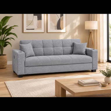 Sofa cama,camas,colchon,mesas blutud - 3/10