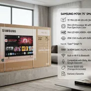 Smart TV 75 Pulgadas Samsung M70H año 2026 precio $1200 - Envío Gratis - Factura y Garantía - Procesador Mini LED 4K Ult - Img 57942576