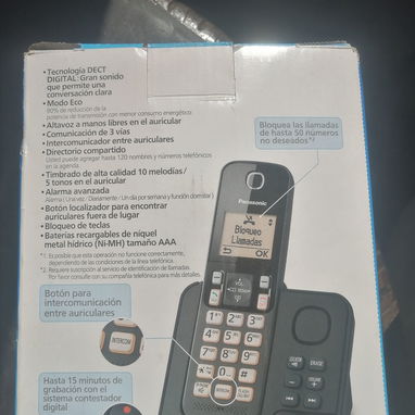 Teléfono Panasonic ilambrico - Img 126959063