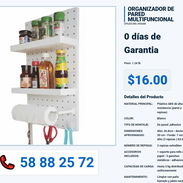 ORGANIZADOR DE PARED MULTIFUNCIONAL VPT-0268 - Img 55992920