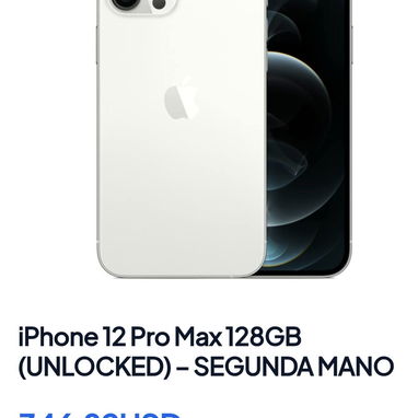 IPHONE 12 PRO/ IPHONE 12 PRO MAX (2da mano) - 2/3