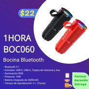 Bocina Bluetooth 1HORA BOC060 - Img 55191997