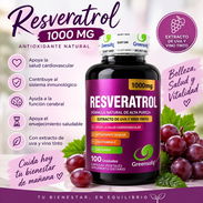 Resveratrol Suplemento Natural Salud Cardiovascular Sistema inmunologico Envejecimiento saludable Antioxidante Cerebral - Img 57619955