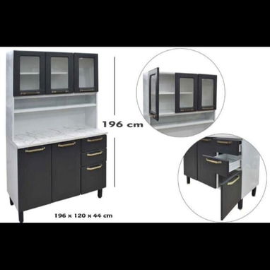 Estantes de Cocina doble y triple Aéreo - 4/8