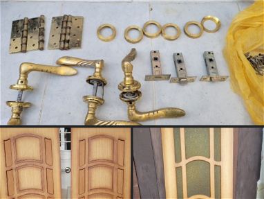 Puertas de madera cuidadas con su visagras y llavin - Img main-image