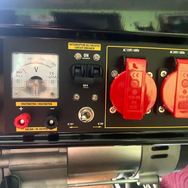 Planta eléctrica 3500 whatt 110 y 220v marca Zasc precio $355 USD con transporte adicional - Img 111101094