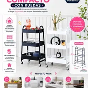 Carro Organizador Compacto con Ruedas (CV) - Img 55286642