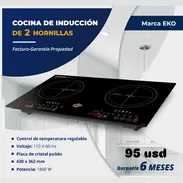 cocinas de gas, de inducción e infrarrojas. Nuevas con garantía - Img 53652355