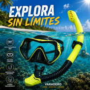 Máscara y snorkel para bucear/checar existencias - Img 56035352