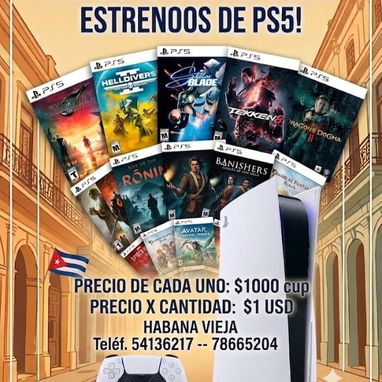 VENDO PS5 y un PS4 ambos Pirateado con 1 mando.También PIRATEO y COPIO Juegos de PS2,PS3,PS4,PS5,Nintendo switch - Img 126678629
