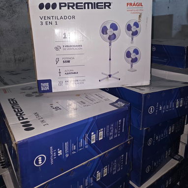 Venta de estos Equipos móvil 54755363Ventilador PREMIER de 55w (ideal para EcoFlow) , 3 en 1 (incluye los accesorios pa - 3/3