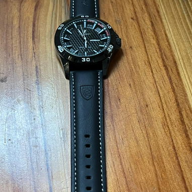 🔴🔴Reloj para hombre, pulsera,manilla negra. Esfera negra. - 2/3