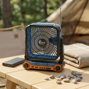 Ventilador recargable con radio y bocina - Img 54200946