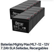 Baterias para backup UPS patineta electrica+ - Img 56829704