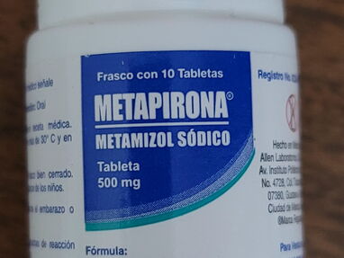 Metamizol Sódico, Metocarbamol con Paracetamol y Fumarato Ferroso - Img 49632274