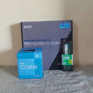 Kit de 12 generación H610M-G DDR4 + CORE I3 12100 + 8GB RAM. Todo en caja sellado. - Img 57612733