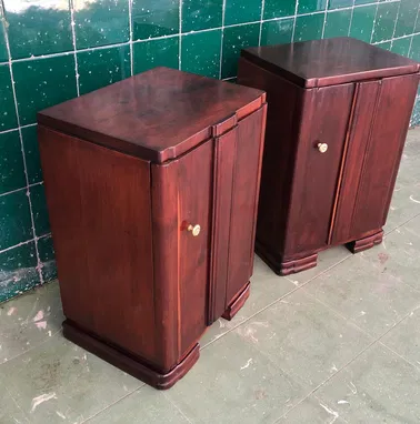 ⚜️ Mesitas de Noche antiguas | Entrega incluida 🚚 - Img 93885322
