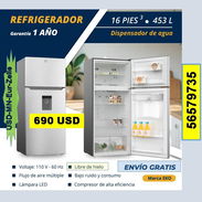 FG-REFRIGERADOR 16 pies...690 USD.. tlf 56579735 /(USD-MN-Eur-Zelle)/Garantía 1 A/Envío Gratis - Img 54816568