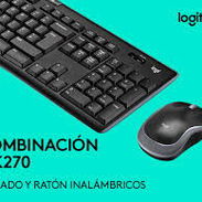 Combo teclado y mouse Inalámbrico Logitech mk270 - Img 56445174