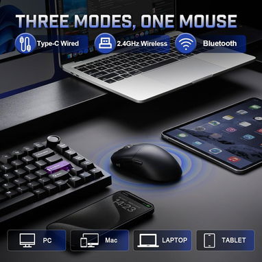 Mouse para Gaming y Productividad Yunzii M1 - Img 122649029