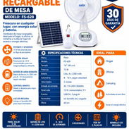 Ventilador Recargable de Mesa PATIX FS-628 - Img 57855652