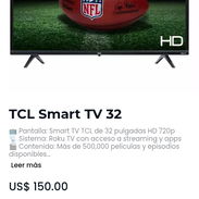 TCL SMART TV 32 PULGADAS - Img 55742840