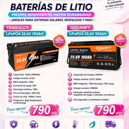 🔋✨ ¡NUEVAS BATERÍAS DE LITIO EN LAURIMAX ENERGY! ✨🔋 cell 54389456 - Img 56956069