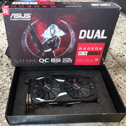 100usd tarjeta Asus rx 580 de 8GB nueva en su caja 1 semana de uso tel:54023509 mensajería disponible según el lugar - Img 55844436