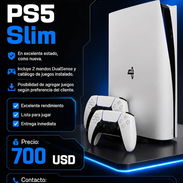 ✨️Ps5 Slim como nuevo con dos mando y posibilidad de agregar juegos a gusto del cliente✨️ - Img 58315961