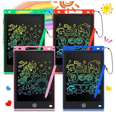 Tablet de Escritura LCD 8.5" para Niños | Pizarra digital reutilizable | Bajo consumo de bate... | videojuegoshabana.com - Img 123238674