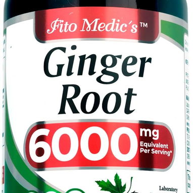Raíz de Jengibre 6000mg (FITO MEDIC'S · 200 cápsulas) - 3/8