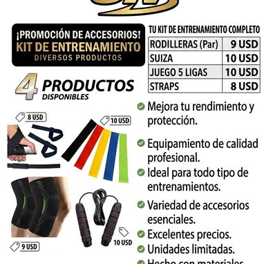 Accesorios para gym con mensajería gratis en La Habana - Img 125816380