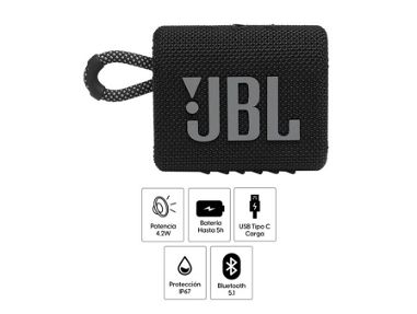 ⚡ Bocina portátil JBL GO3 - ORIGINAL!!! 🆕 NUEVA EN SU CAJA - 📞 58504201 - Img main-image