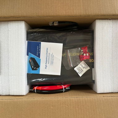 Inversor inverter VEVOR 12v a 110v viene con todos sus accesorios 0km la bestiaaaa - Img 123480671
