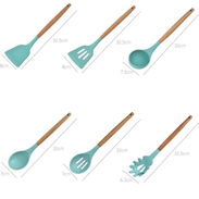 Set de utensilios de cocina de silicona - Img 57190929