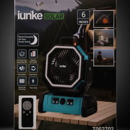 VENTILADORES MARCA IUNKE SOLAR RECARGABLES - Img 57230884