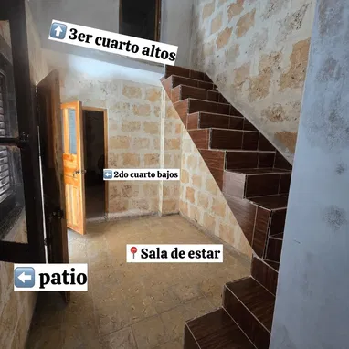 Se vende casa capitalista de puntal alto en Centro Habana con puerta a la calle - Img 126041219
