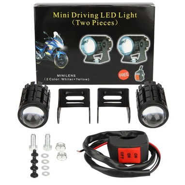 PAREJA DE NEBLINEROS LED LUPA SIMPLE - 3/4